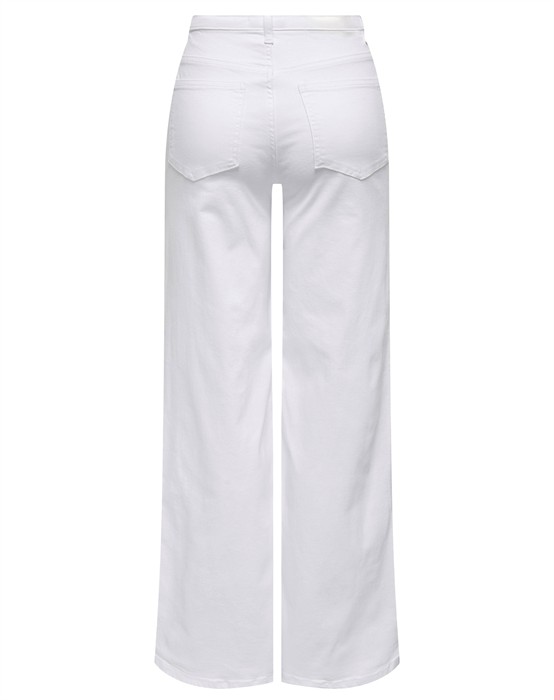 Madison Blush Wide Denim Jeans